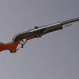 0002.png caitlyn rifle - arcane model for 3d print and cosplay