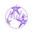 Milo v1.stl CHRISTMAS DECORATIONS FIRST NAME Milo
