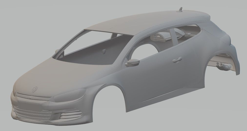 foto 2.jpg Télécharger fichier STL Carrosserie imprimable Volkswagen Scirocco • Objet imprimable en 3D, hora80
