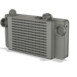3.png 1/10 intercooler + water radiator + fan / radiator / fan intercooler radiator