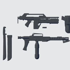 Full-weapons.jpg 112 Colonial Marine weapons kit