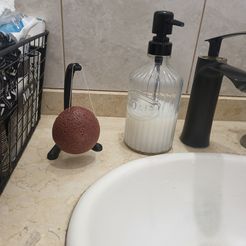 20230313_151651.jpg STL file Skincare Konjac sponge holder・3D print model to download