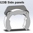 623B Side panels 608 Ender 3 (or 623) bearing coil support