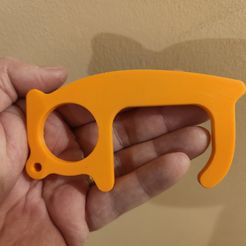 IMG20200916215433.jpg Free STL file Just Another COVID-19 Door Opener・3D print design to download