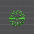 Flor1.jpg Pack Cutter polymer clay / cookies flower shape