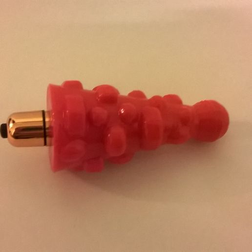 Mini Bullet Cobblegasmic Dildo Vibrator Sleeve STL File for Cults
