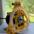 IMG_2893.JPG Anycubic Kossel magnetic effector for E3D V6 for MagBalls thicker with ring led mount