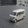 0024.png *ON SALE* MODEL KIT: Suzuki Carry/ Every PC Kei car Mini bus - V1 23jun