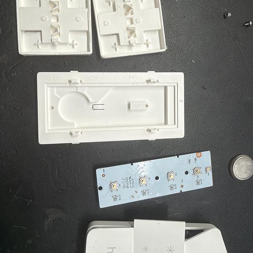 Philips Hue Dimmer Switch V2 → LK FUGA Adapter Kit 3D model