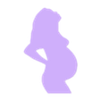 birth_M_50.stl Pregnant woman revealing whether it's a girl or a boy.