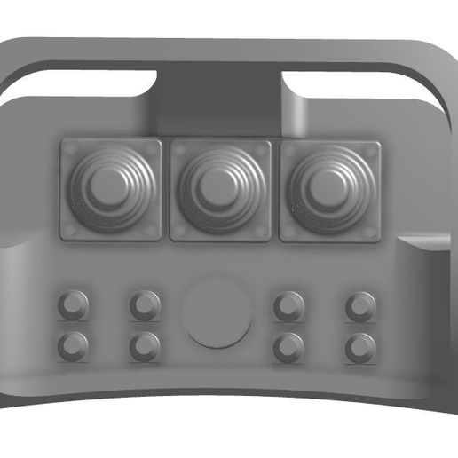 🏗️ Crane Remote 1/14・ STL File for 3D printing・Cults