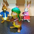 BB_03.jpg Archivo STL Peter Rabbit con Benjamin Bunny y Lily Bobtail・Modelo para descargar e imprimir en 3D