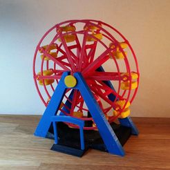 picture (9).jpg STL file Ferris wheel・3D printing template to download
