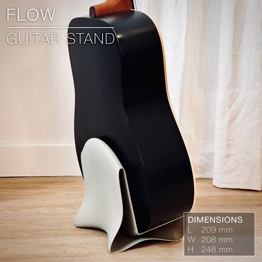 FLOW_guitar-stand_back.jpg FLOW | Support pour guitare électrique et acoustique