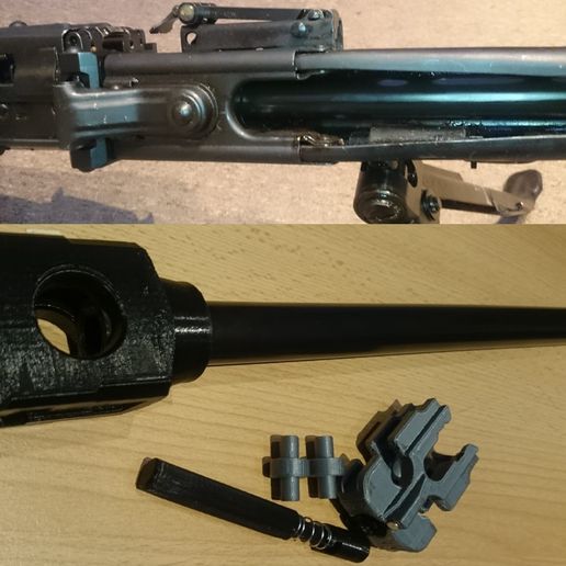 Egun.jpg MG42 / M53 - CAÑÓN FALSO Y CABEZA DE CERROJO FALSA*** PERFECTO PARA EXPOSICIÓN, MODELO NO FUNCIONAL ***