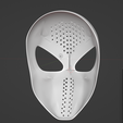 スクリーンショット-2023-12-04-230928.png Into The Spider-Verse Spider-Man 2099 fully wearable cosplay mask face shell 3D printable STL file