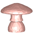 model-3.png Low poly mushroom