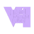 GTA VI logo.stl GTA VI logo