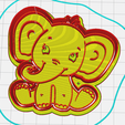 Screenshot-2023-04-15-201305.png Cute Baby Elephant Cookie Cutter, Stamper, Embosser