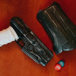 lfAZMyTUzuA.jpg STL file FGCK- 10. Fallout 10mm Glock Conversion Kit・3D printer model to download