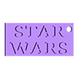 porte clés star wars.stl star wars key ring