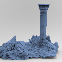 untitled.3543.png Fichier OBJ Dantes Underworld Piliers de pierre 2・Design pour impression 3D à télécharger, aramar