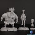 55.jpg Colección Monkey Island Impresión 3D STL - Juego de ensamblaje multipieza de Guybrush y LeChuck