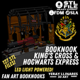 1.png King's Cross & Hogwarts Express Book Nook Diorama Harry Potter