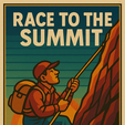 RacetotheSummit.png ¡Carrera hacia la cumbre! El juego de mesa vertical