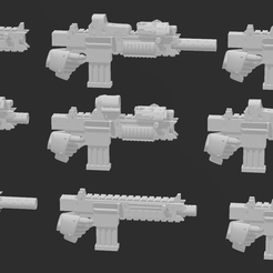 Bolter-Rifles.png STL file Socom Bolters・3D print design to download