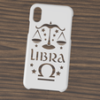 Case iphone X y XS libra3.png Case Iphone X/XS Libra sign