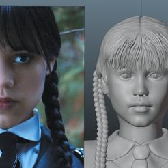 Archivo STL Funko pop/ Wednesday Addams/ Merlina Addams 🧛・Modelo de  impresión 3D para descargar・Cults