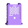 RPi4_Case-Lid-FoxMod.stl Raspberry Pi4 case with LED power button