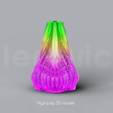 C_4_Renders_0.png Niedwica Vase C_4 | 3D printing vase | 3D model | STL files | Home decor | 3D vases | Modern vases | Floor vase | 3D printing | vase mode | STL
