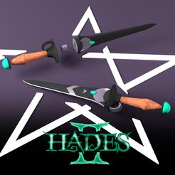 1.jpg STL file HADES 2 - Athame Dagger・3D printing design to download