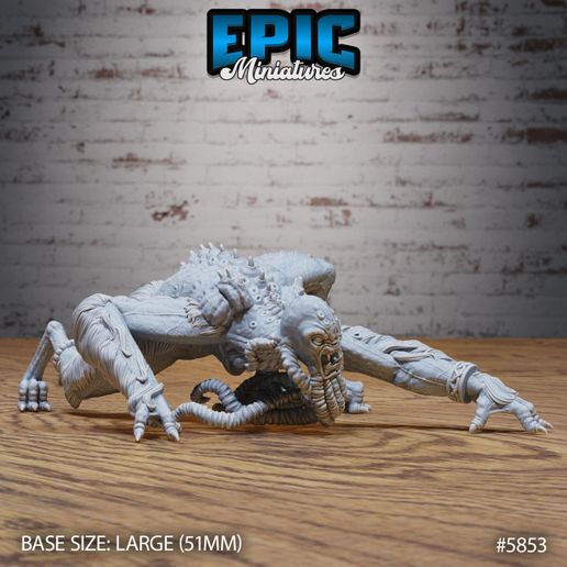 Abominable Mind Crawling ‧ DnD Miniature ‧ Tabletop Miniatures ‧ Gaming Monster ‧ 3D Model ‧ RPG ‧ DnDminis ‧ STL FILE
