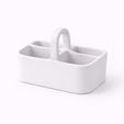 Organized-kitchen-with-BucketMate-caddy.png BucketMate Kitchen Caddy | Multi-Compartment Organizer mit Griff | 3D Printable