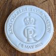 20230131_115958.jpg King Charles Royal Coronation Dated badge Cookie Cutter Stamper Embosser