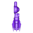 L_lazer gun.stl Xeno Mech Miniatura Modular: Alien Mech Battle Unit for Tabletop Wargames - Diseño imprimible en 3D libre de derechos de autor
