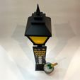 New-Years-Lantern-Lampost-91.jpg Build-a-Light New Year's Add-On Bundle - Frohes neues Jahr Banner und Champagner-Eimer (2026-2030 enthalten) | STL-Dateien, kein AMS erforderlich, kommerzielle Lizenz