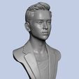 13.jpg Kim Soo-hyun bust sculpture 3D print model