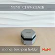 MUMI-CLICK-CLACK-MONEY-BOX-PEN-HOLDER-2.jpg MUMI - CLICK CLACK - MONEY BOX+PEN HOLDER
