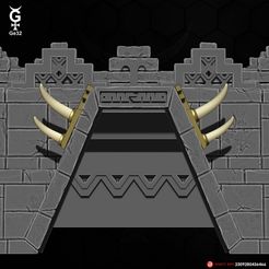 Entry_Snake-08.jpg Файл STL Вступление Двурогая ящерица・3D-печатный дизайн для загрузки
