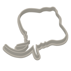 P11466-4.png STL file Stingray Fish Outline Cookie Cutter・3D print model to download, 2far