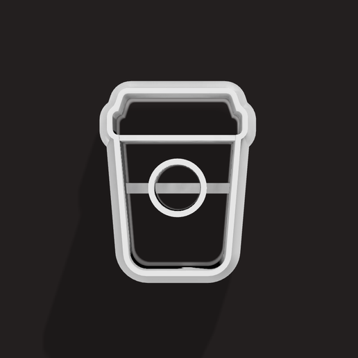 CUP POLYMER CLAY CUTTER 3D model