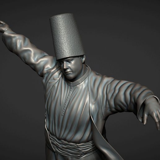 15.jpg The Whirling Dervishes 3D Model