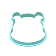 2.png Honey Bear Cookie Cutters | STL File