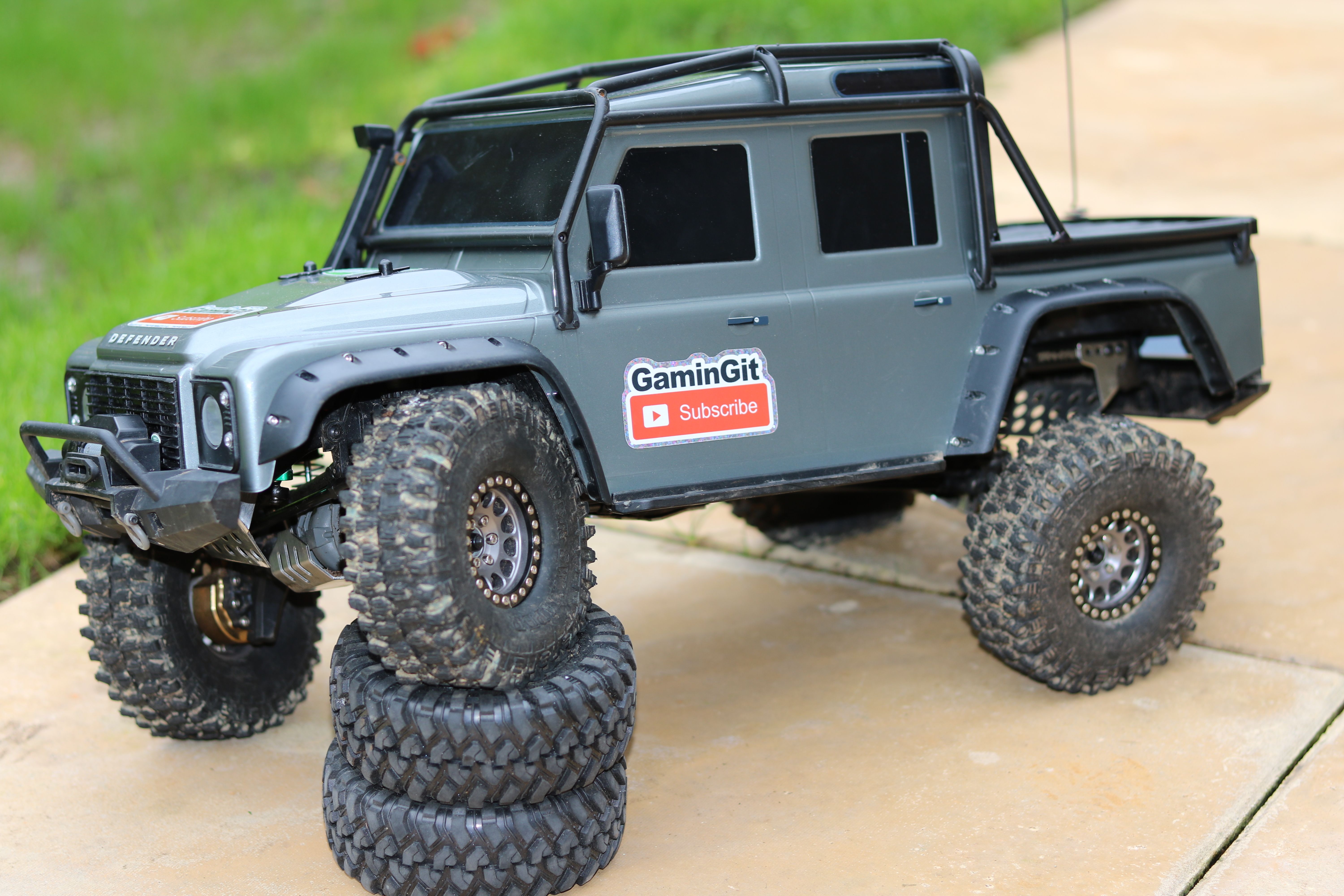 STL file Traxxas TRX4 Defender Pickup Body Shell Conversion・Template to ...