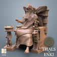 720X720-mmf-enki-god.jpg God on Throne - Sumerian God Enki on ornate throne with game board