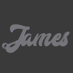 James.png James Keychain